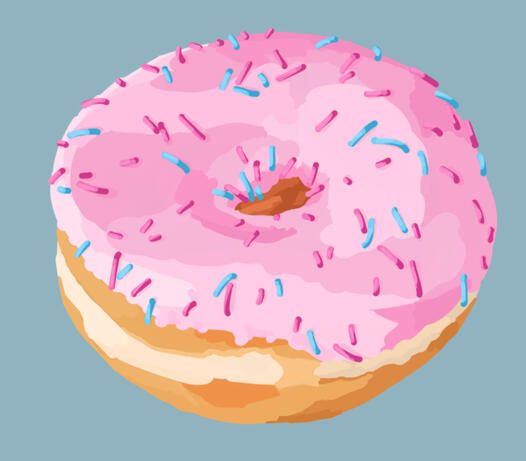 Bubblegum Donut